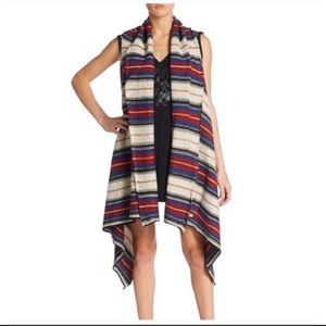 Sam Eldman tribal blanket vest